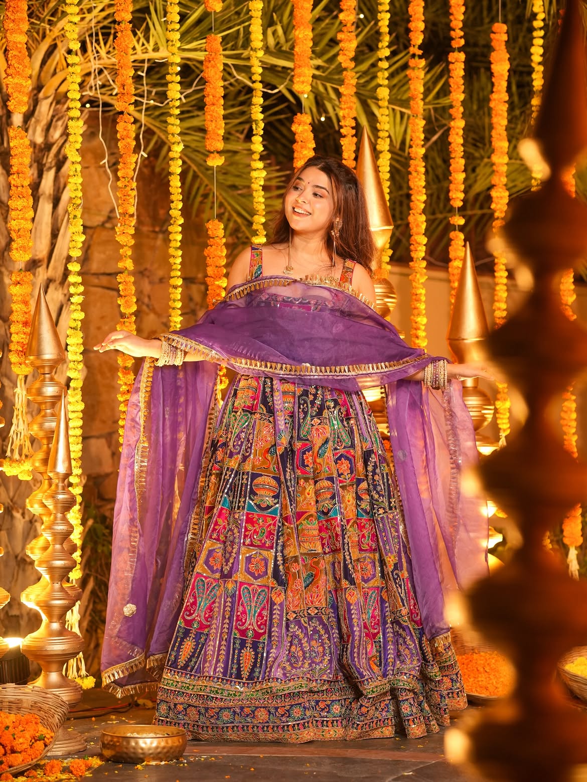 Ruhvanya Heavy Wedding Wear Maxi Set