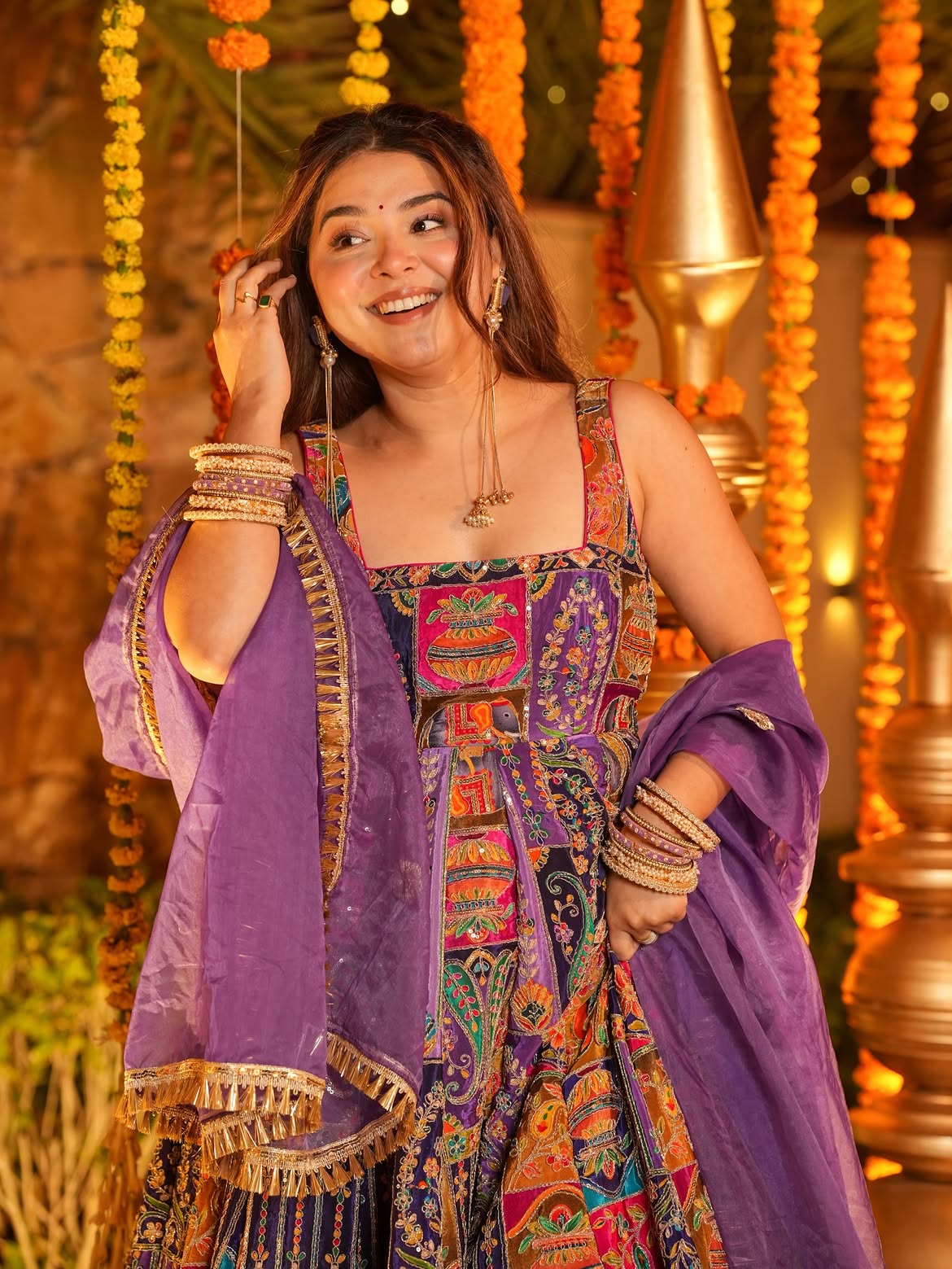 Ruhvanya Heavy Wedding Wear Maxi Set