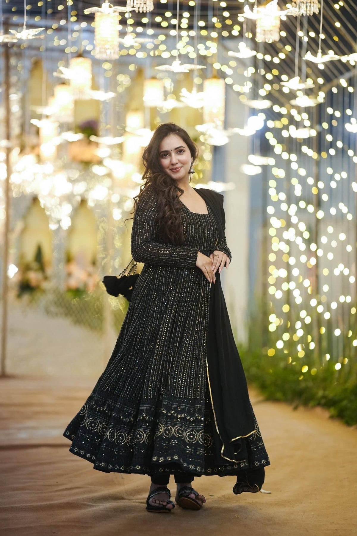 NIGHT STAR BLACK SUIT SET -120