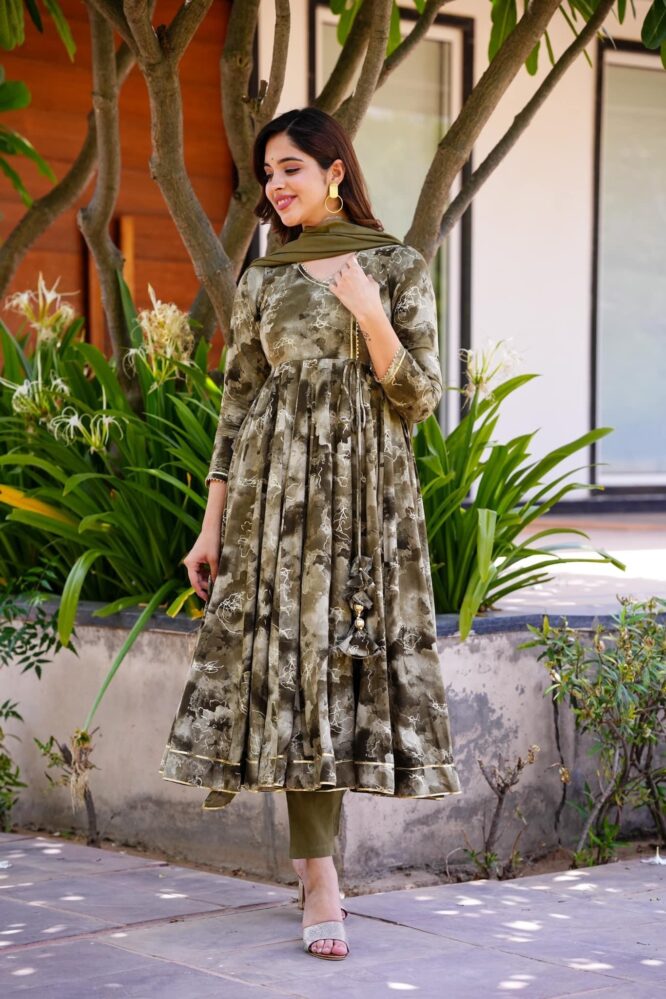 Hetvi's Anarkali Suit Set