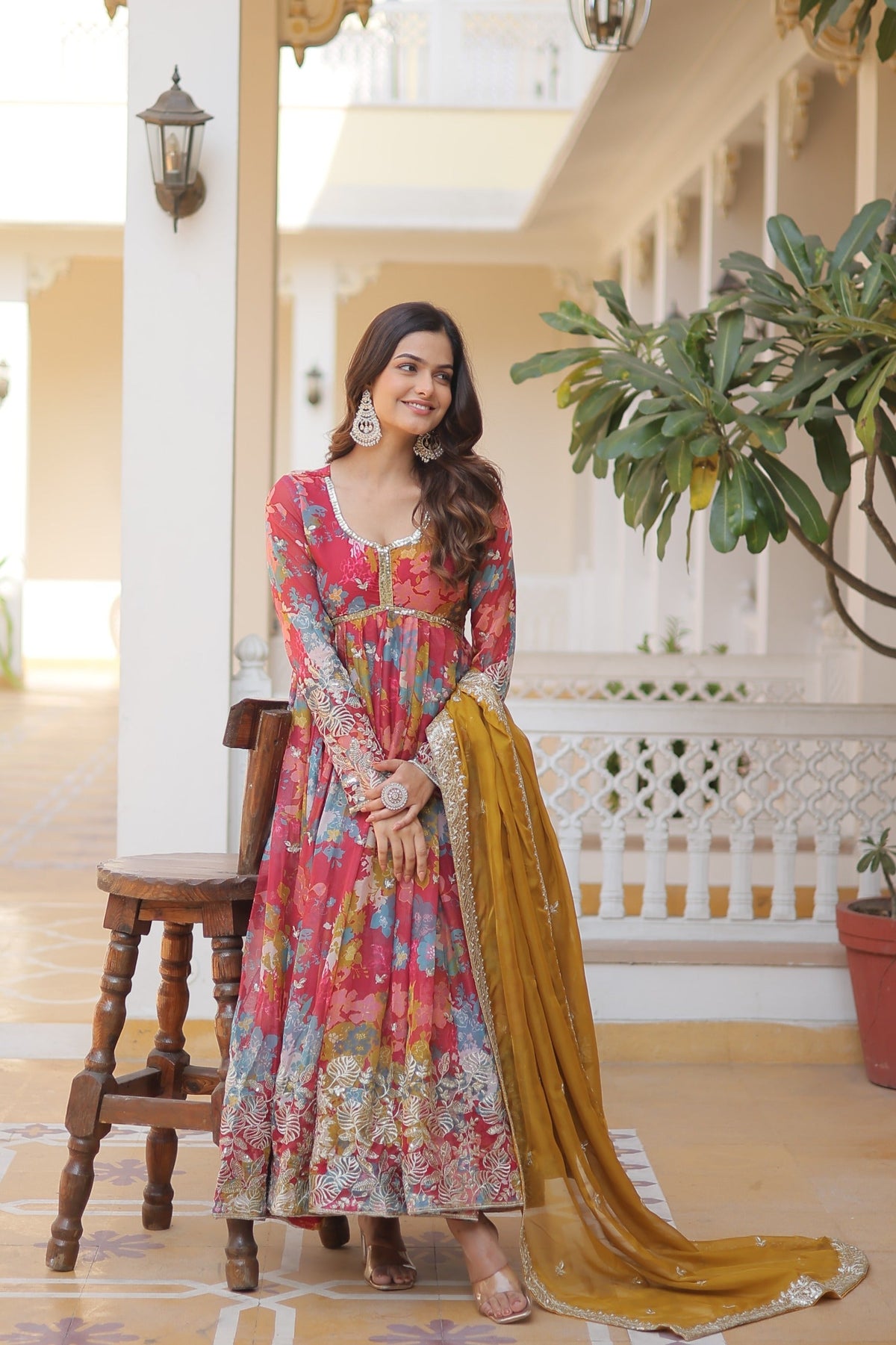 Premium Quality Anarkali Suit Set