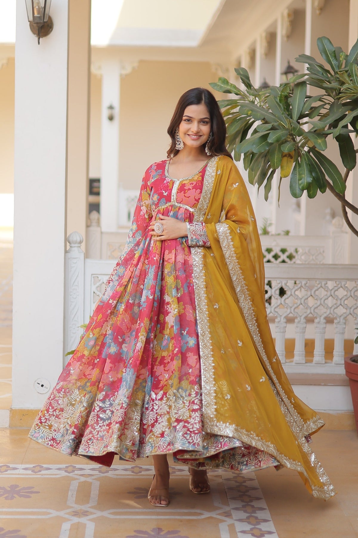 Premium Quality Anarkali Suit Set