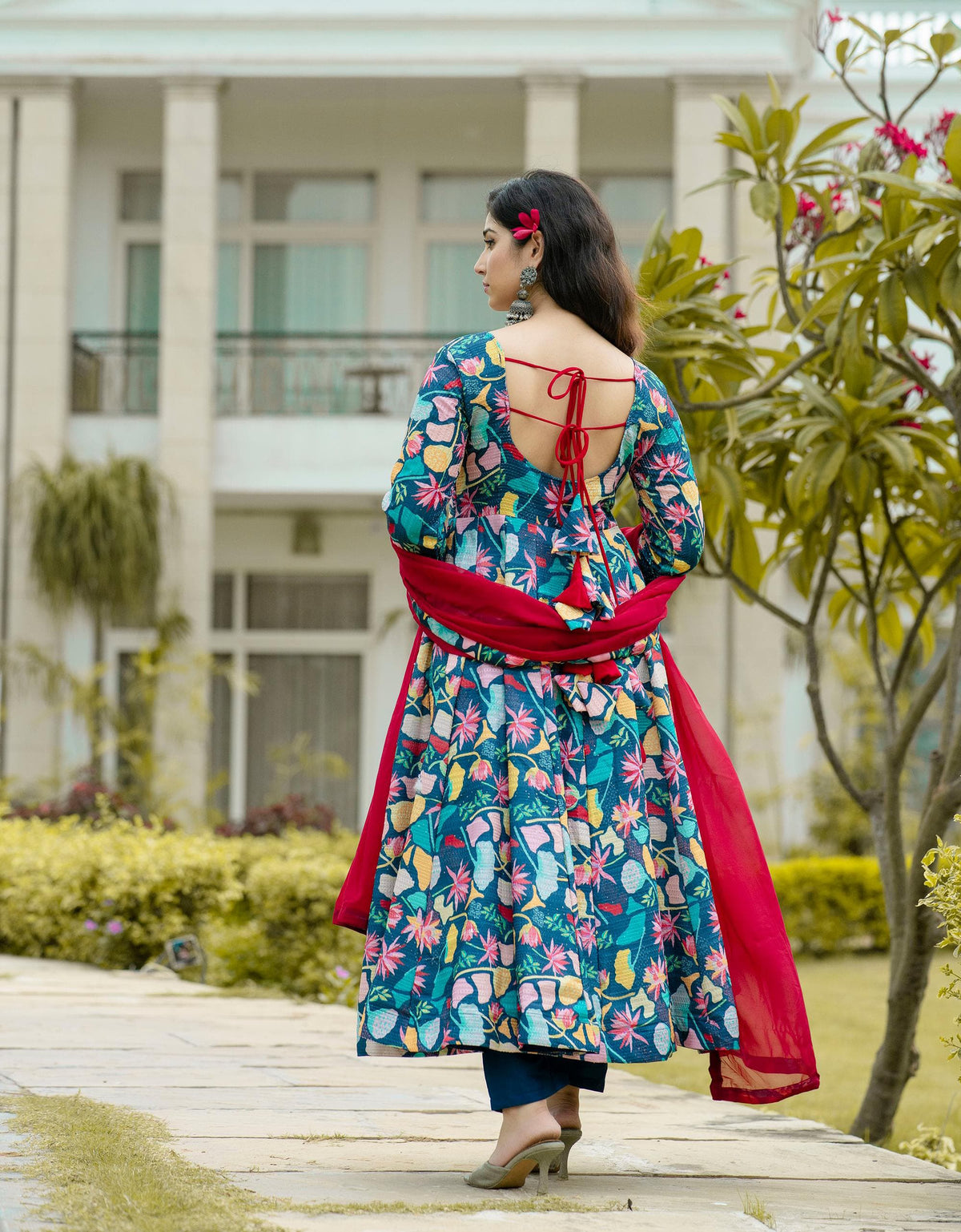 RADHIKA'S ANARKALI SUIT SET 6017