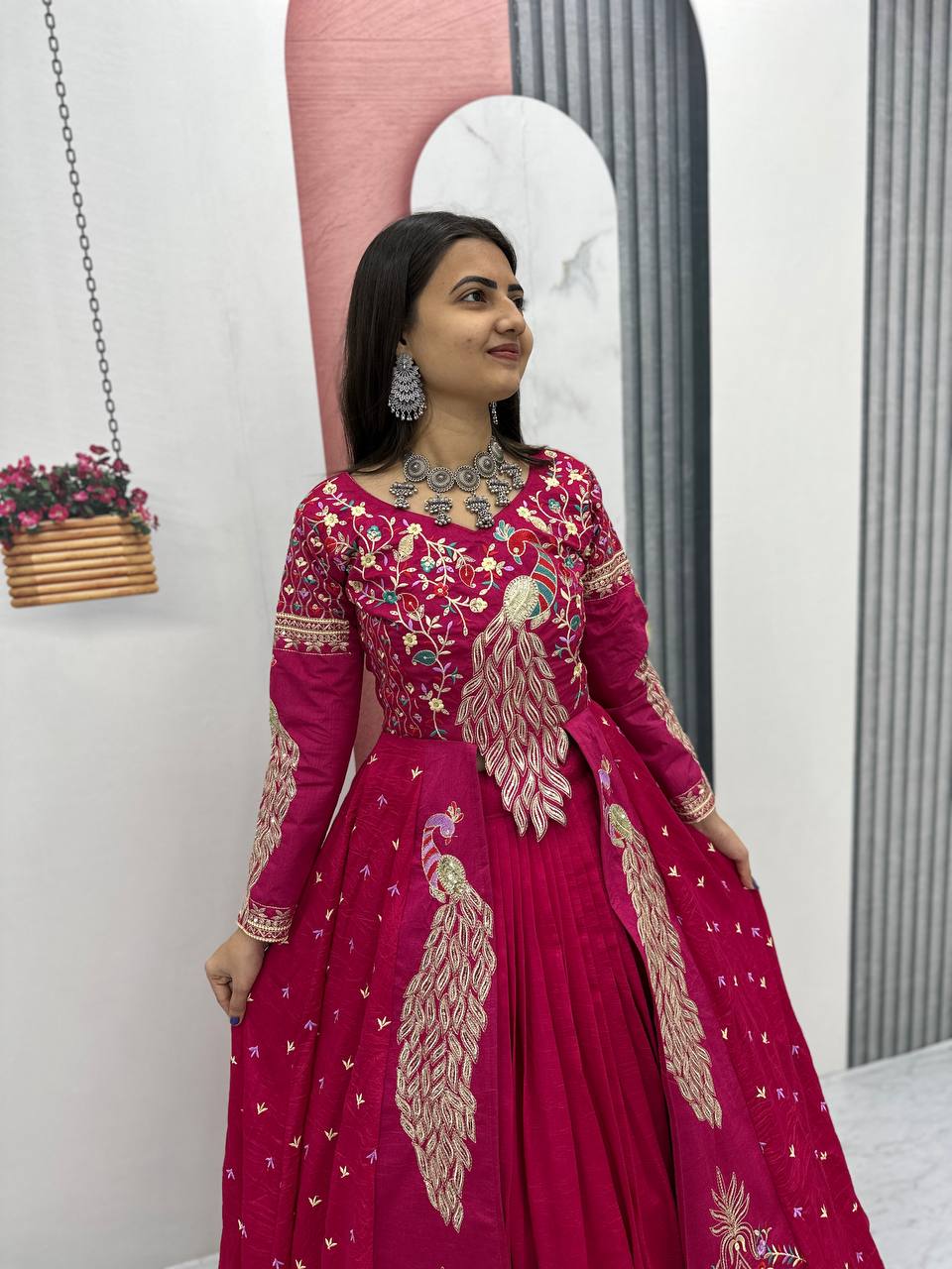 Premium Quality Heavy Traditional Crop Top with Shrug
