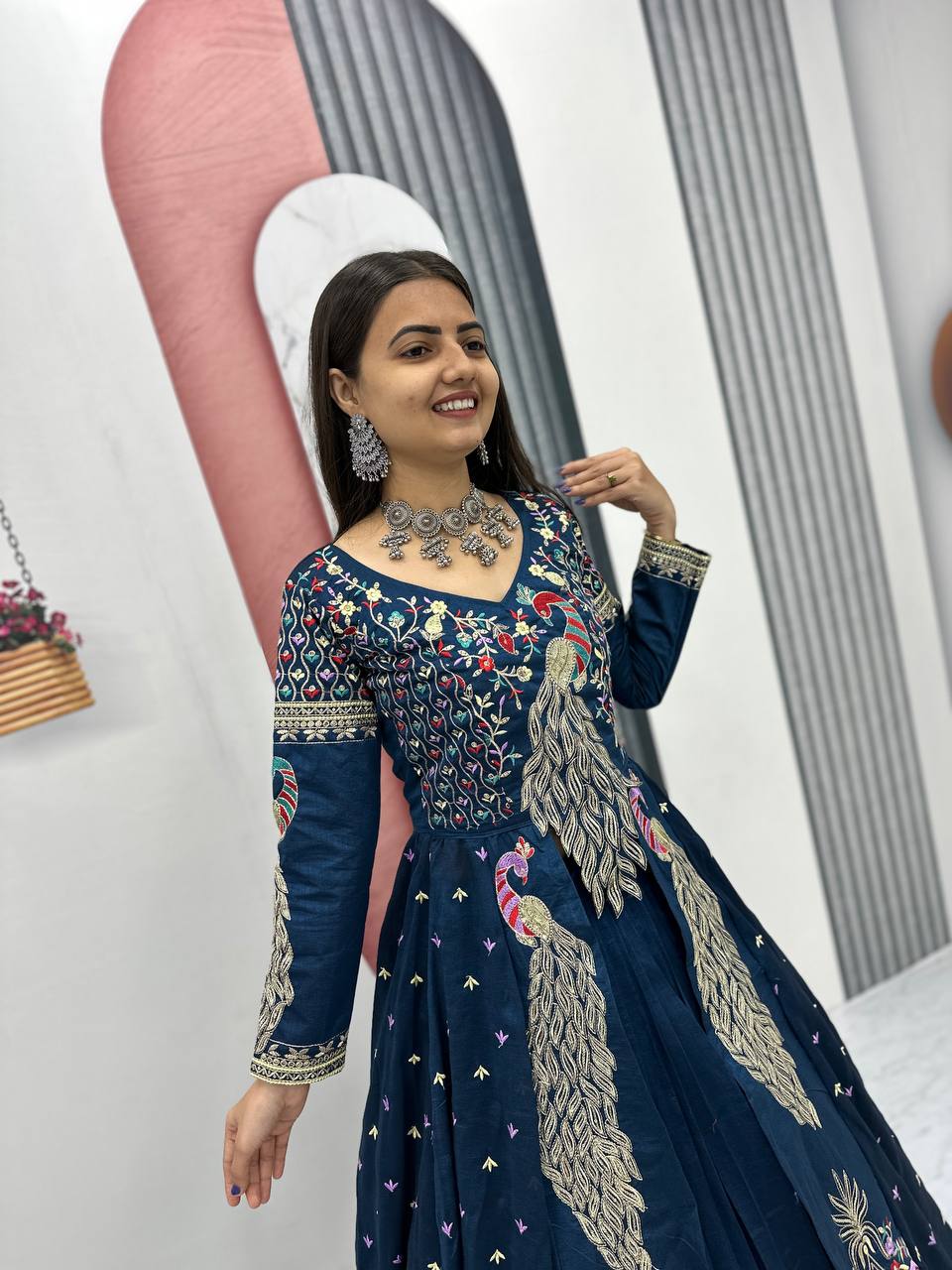 Premium Quality Heavy Traditional Crop Top with Shrug