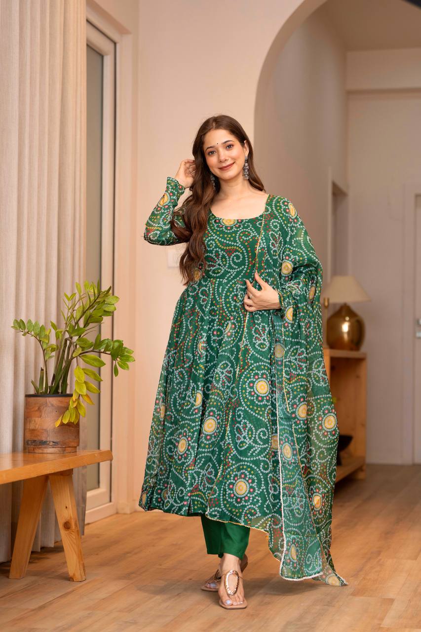 Divya's Special Designer Gown Suit Set