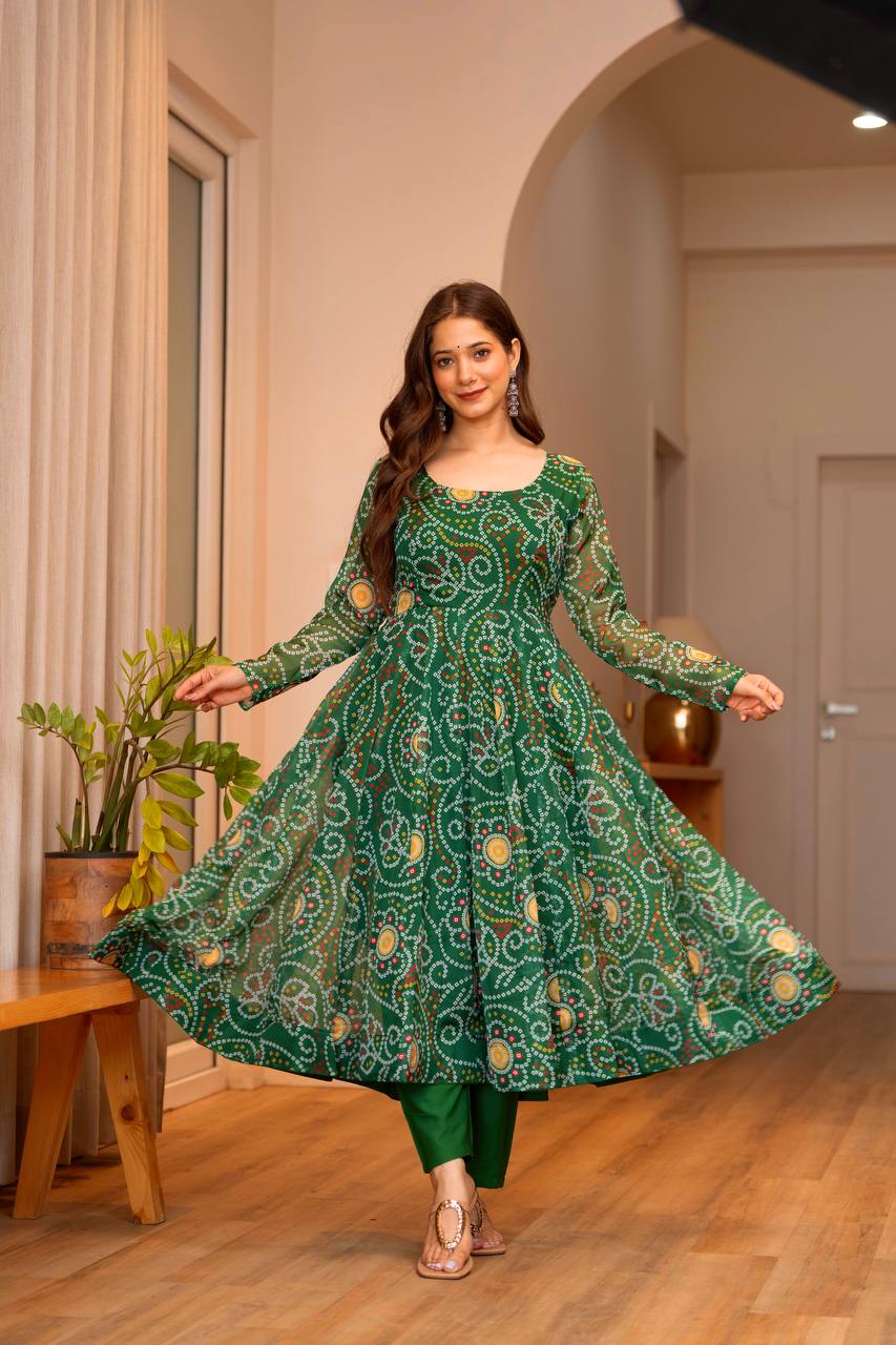Divya's Special Designer Gown Suit Set
