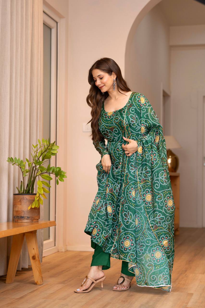 Divya's Special Designer Gown Suit Set