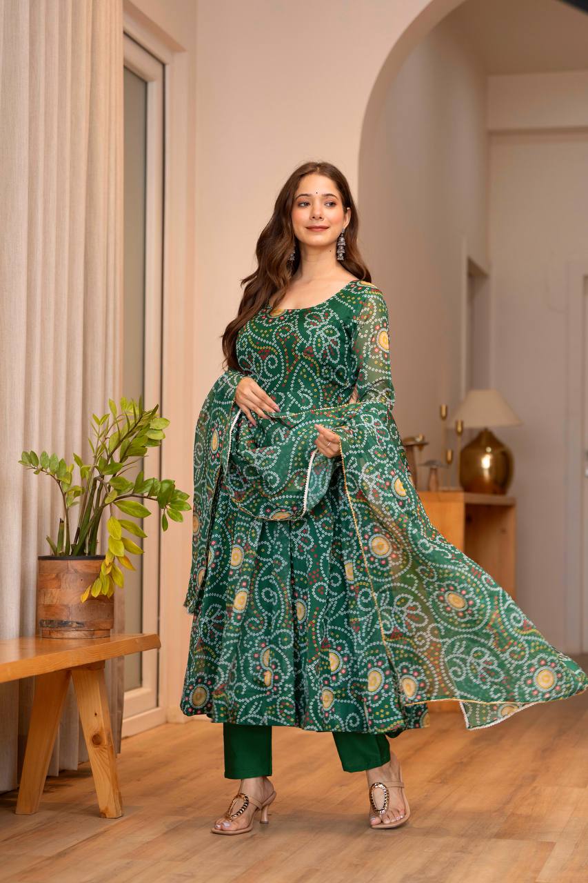 Divya's Special Designer Gown Suit Set