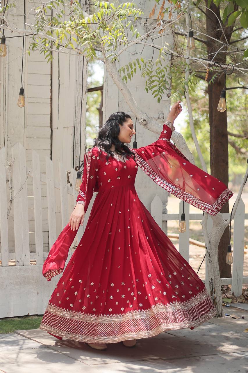 Amee's Faux Blooming Gown