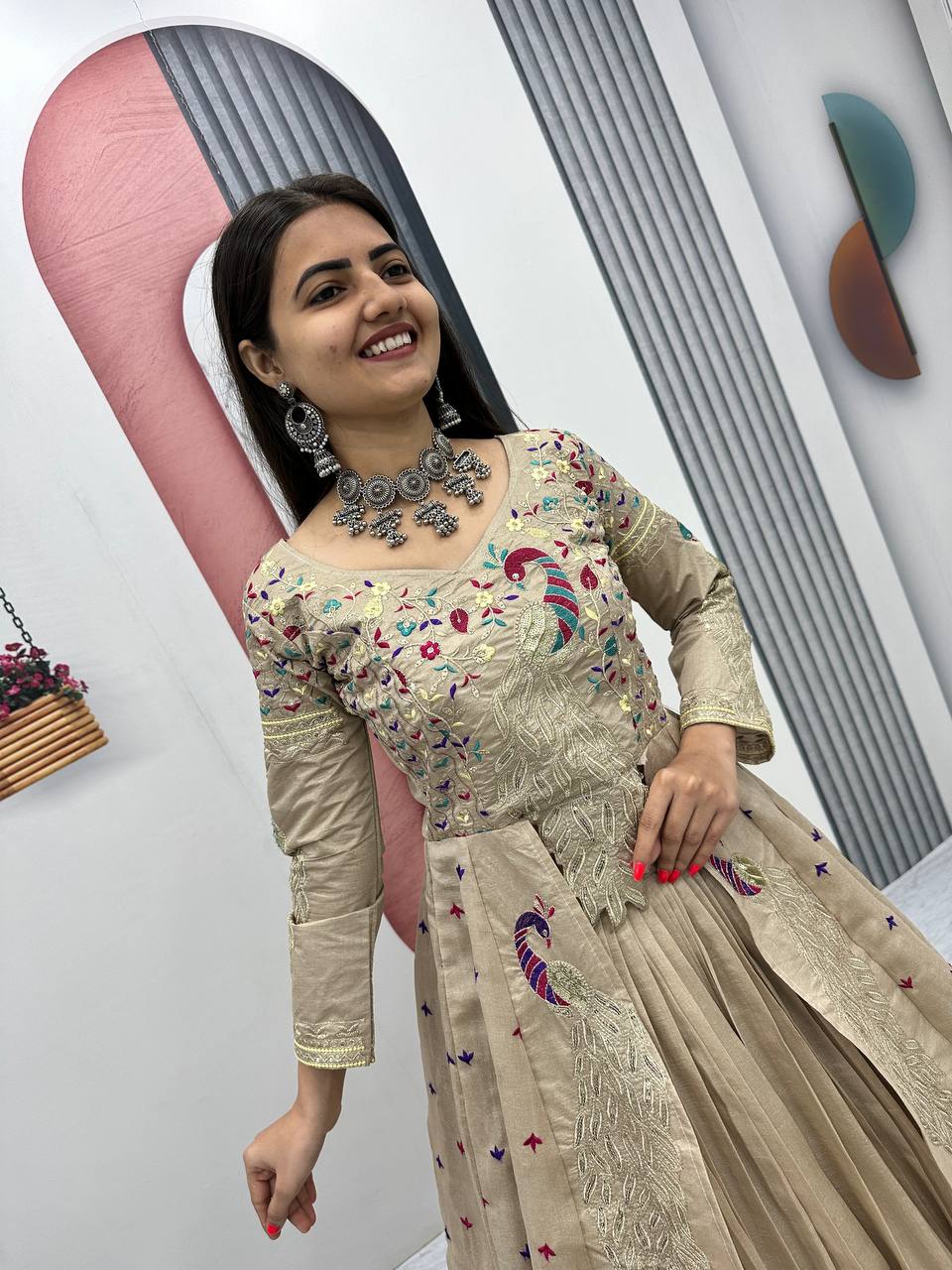 Premium Quality Heavy Traditional Crop Top with Shrug
