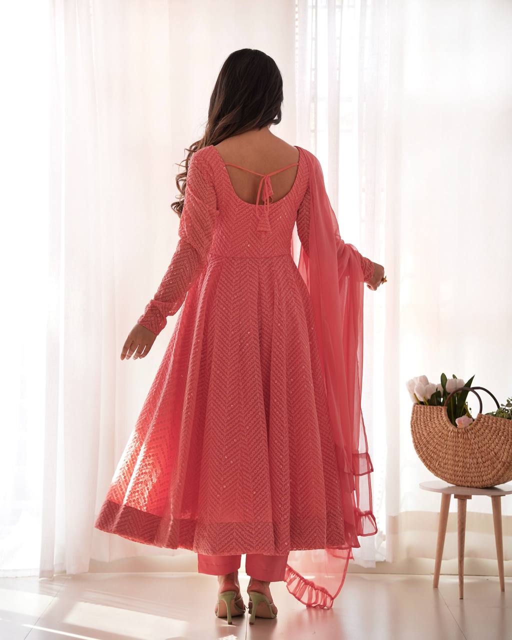 Saiyaara Premium Anarkali Suit Set