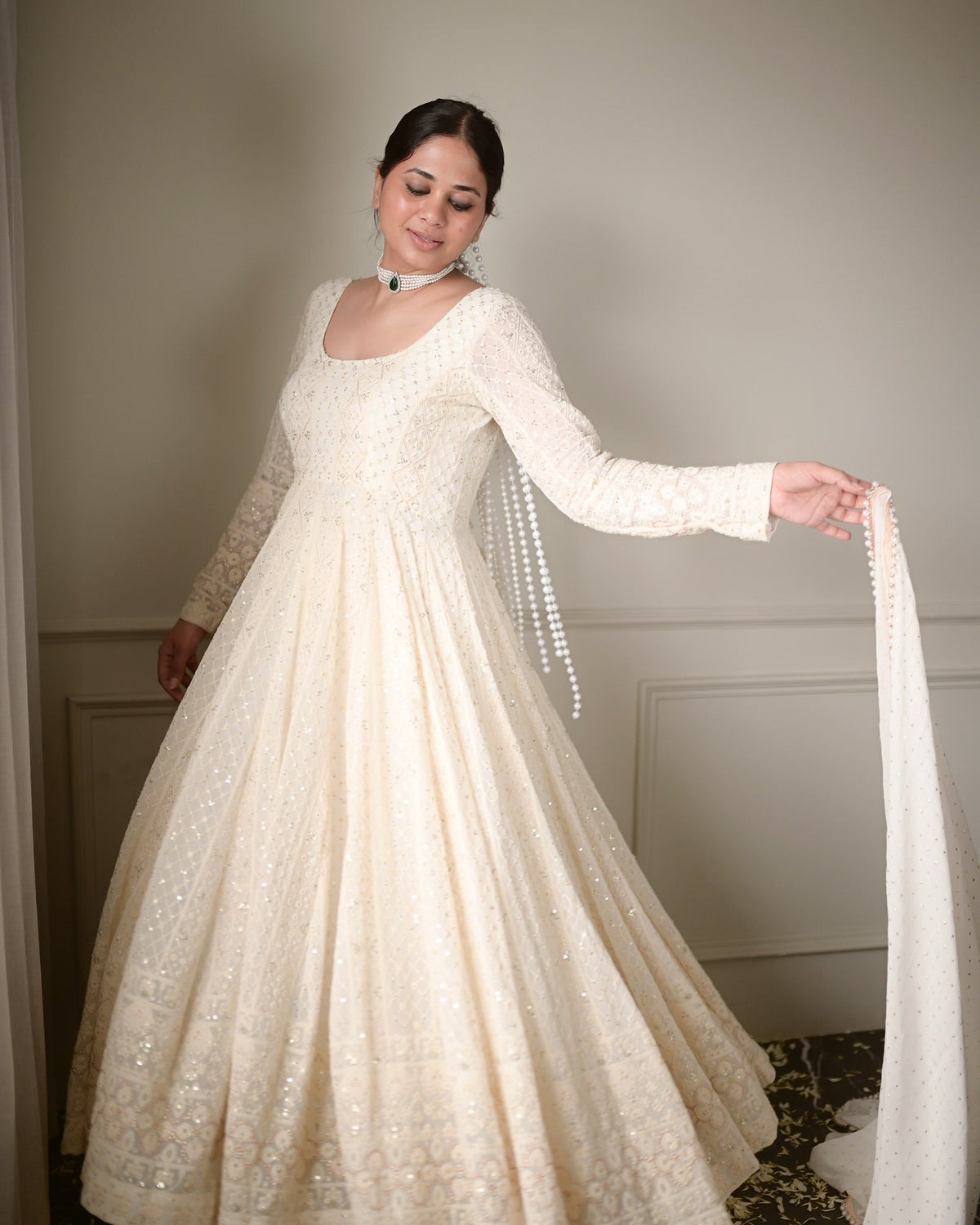 New Design Premium Anarkali Suit Set